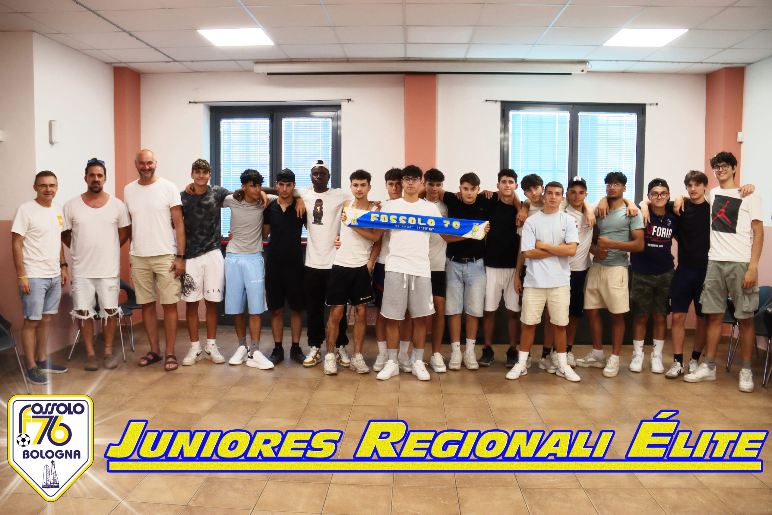 Presentata la Juniores Regionale ÉLITE