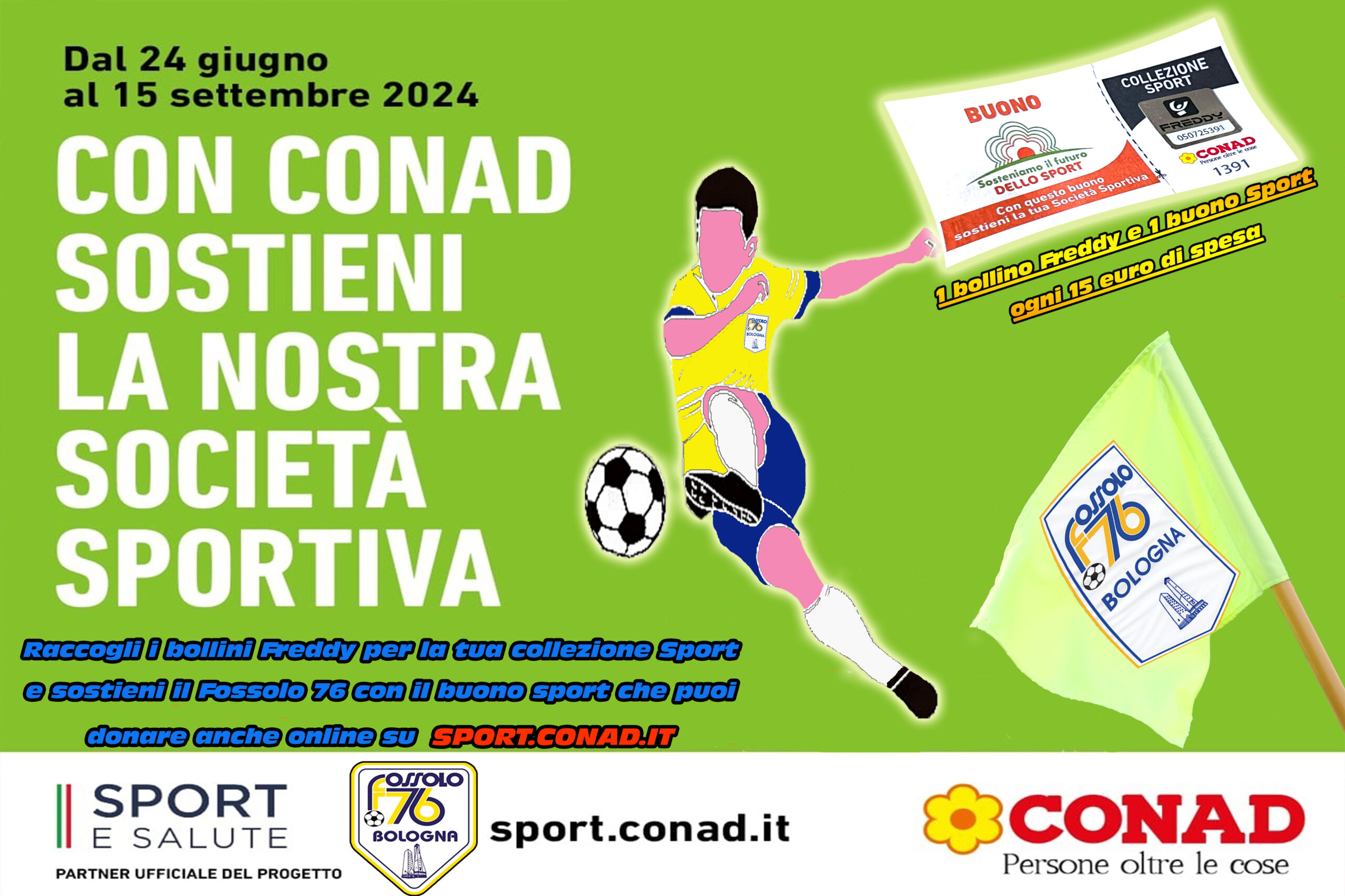 Sostienici con CONAD!