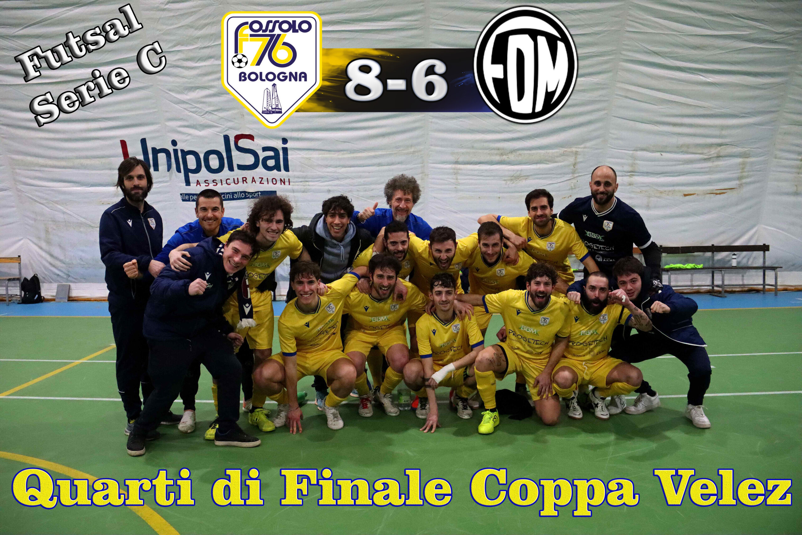 Futsal F76 conquista le semifinali di Coppa Velez!!!